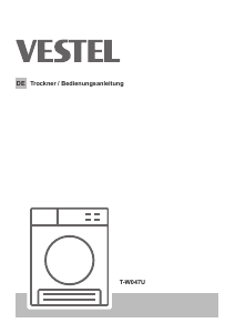 Bedienungsanleitung Vestel T-W047U Trockner