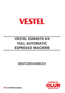 Bedienungsanleitung Vestel ESM5070 DX Espressomaschine
