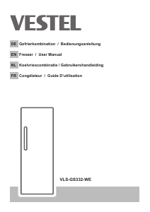 Handleiding Vestel VLS-GS332-WE Vriezer