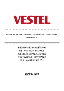 Bedienungsanleitung Vestel KVT341WF Gefrierschrank