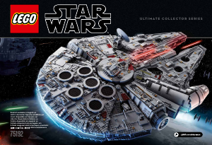 Käyttöohje Lego set 75192 Star Wars Millennium Falcon