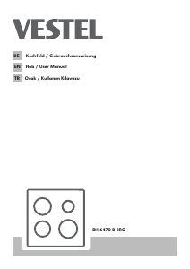 Bedienungsanleitung Vestel BH 6470 B Kochfeld