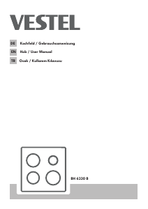 Bedienungsanleitung Vestel BH 6330 B Kochfeld
