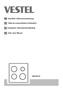 Mode d’emploi Vestel VEA34716 Table de cuisson