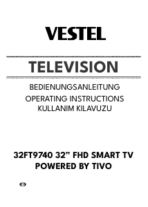 Bedienungsanleitung Vestel 32FT9740 LED fernseher