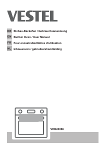 Bedienungsanleitung Vestel VEB24066 Backofen