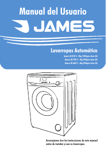Manual de uso James LR 790 E Lavadora