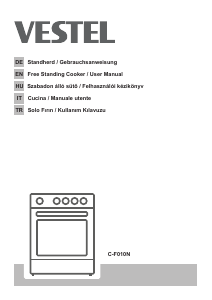 Kullanım kılavuzu Vestel C-F010N Solo fırın