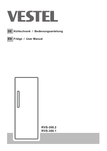 Bedienungsanleitung Vestel RVS-300.1 Kühlschrank