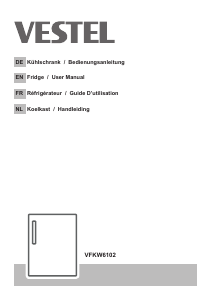 Bedienungsanleitung Vestel VFKW6102 Kühlschrank