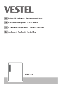 Bedienungsanleitung Vestel VEKF2116 Kühlschrank