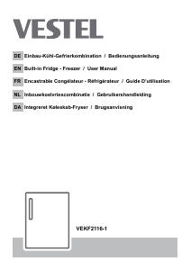 Bedienungsanleitung Vestel VEKF2116-1 Kühlschrank