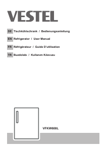 Bedienungsanleitung Vestel VFKW608L Kühlschrank