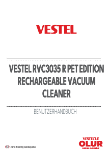 Bedienungsanleitung Vestel RVC3035 R Staubsauger