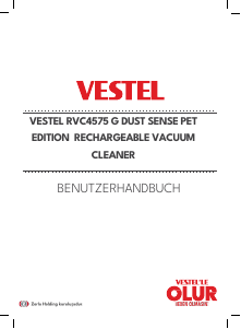 Bedienungsanleitung Vestel RVC4575 G Staubsauger