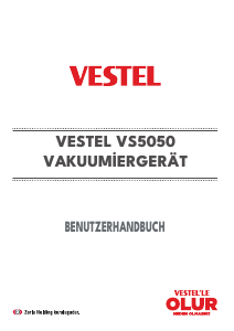 Manual Vestel VS5050 Vacuum Sealer