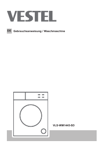 Bedienungsanleitung Vestel VLS-WM1445-SD Waschmaschine