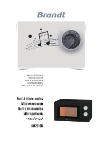 Manual de uso Brandt SM2016B Microondas