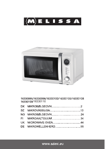 Bedienungsanleitung Melissa 16330095 Mikrowelle