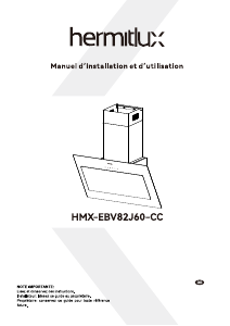 Bedienungsanleitung Hermitlux HMX-EBV82J60-CC Dunstabzugshaube