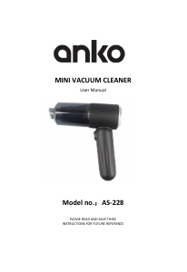 Handleiding Anko AS-228 Kruimeldief