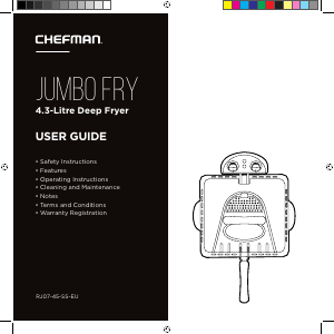 Handleiding Chefman RJ07-45-SS-EU Friteuse