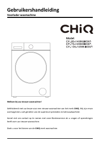 Handleiding Chiq CFL80-14586IM3XA Wasmachine