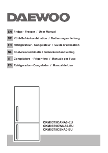 Manual Daewoo CKM0379CANA0-EU Fridge-Freezer