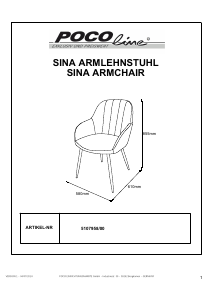 Hướng dẫn sử dụng POCOline Sina Ghế