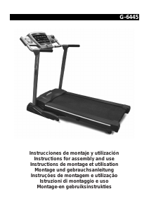 Handleiding BH Fitness G6445 Loopband