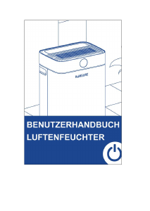 Bedienungsanleitung Homsure AP16-2018EE Luftentfeuchter