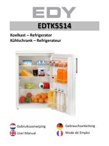 Bedienungsanleitung Edy EDTK5514 Kühlschrank