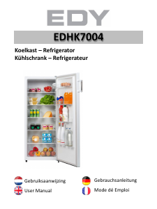 Bedienungsanleitung Edy EDHK7004 Kühlschrank