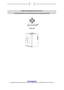Bedienungsanleitung Kesser K-MKS-2076 Kühlschrank