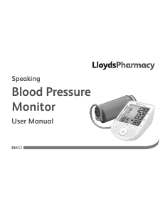 Handleiding Lloyds Pharmacy BM52 Bloeddrukmeter