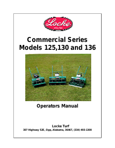 Handleiding Locke 136 Grasmaaier