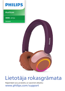 Rokasgrāmata Philips TAK4200MP Galvas tālrunis