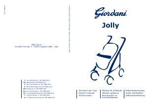 Руководство Giordani Jolly Детская коляска