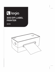 Handleiding Logia LOGLP300 Labelprinter