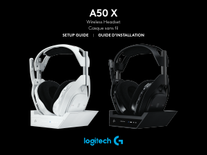 Handleiding Logitech A50 X Headset