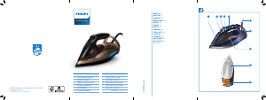 Käyttöohje Philips GC4934 Azur Advanced Silitysrauta