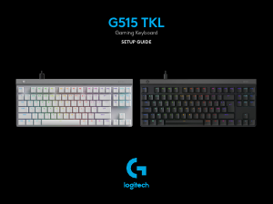 Käyttöohje Logitech G515 TKL Näppäimistö
