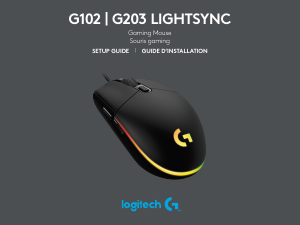 Manual de uso Logitech G102 Lightsync Ratón