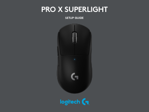 Руководство Logitech PRO X SUPERLIGHT Мышь