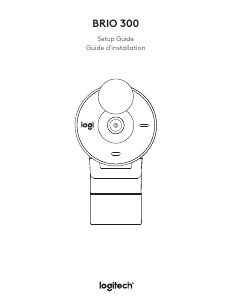 Manual Logitech BRIO 300 Webcam