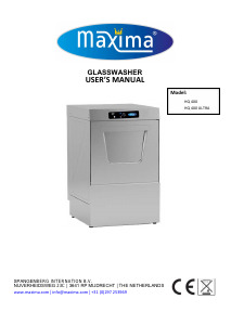 Handleiding Maxima HQ 400 Ultra Vaatwasser