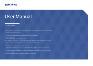 Manual Samsung C27R500FHR LED Monitor