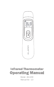 Bedienungsanleitung Elera AOJ-20D Thermometer