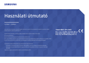 Használati útmutató Samsung C27R500FHR LED-es monitor