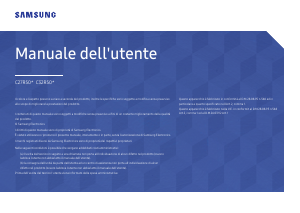 Manuale Samsung C27R500FHR Monitor LED
